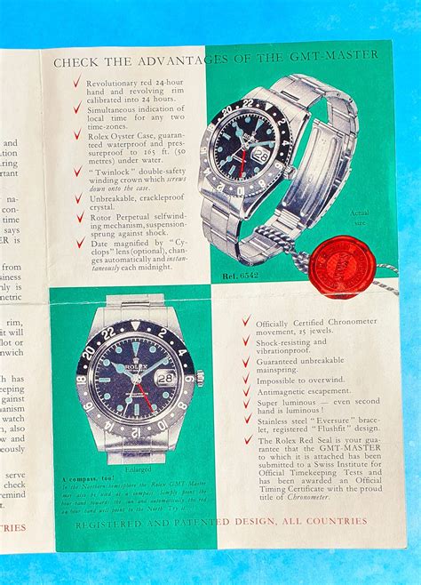 rolex watch brochures